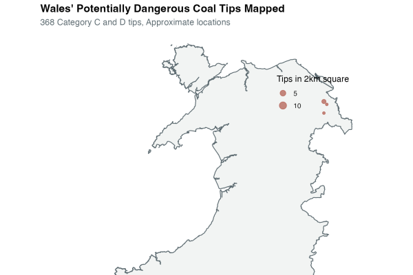 Aberfan 60 Years On: 1 in 10 Welsh households live near ‘high risk’ coal tips, at risk from climate change